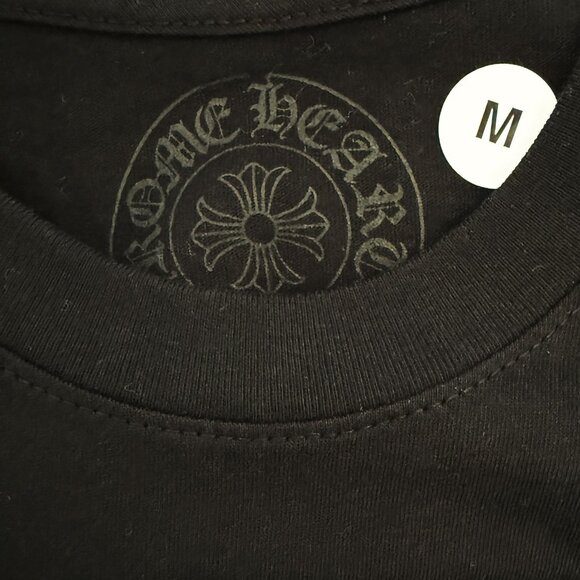 Chrome Hearts Ă The Rolling Stones Tee â Black â Menâs Med â NWT ULTRA RARE - Picture 3 of 9